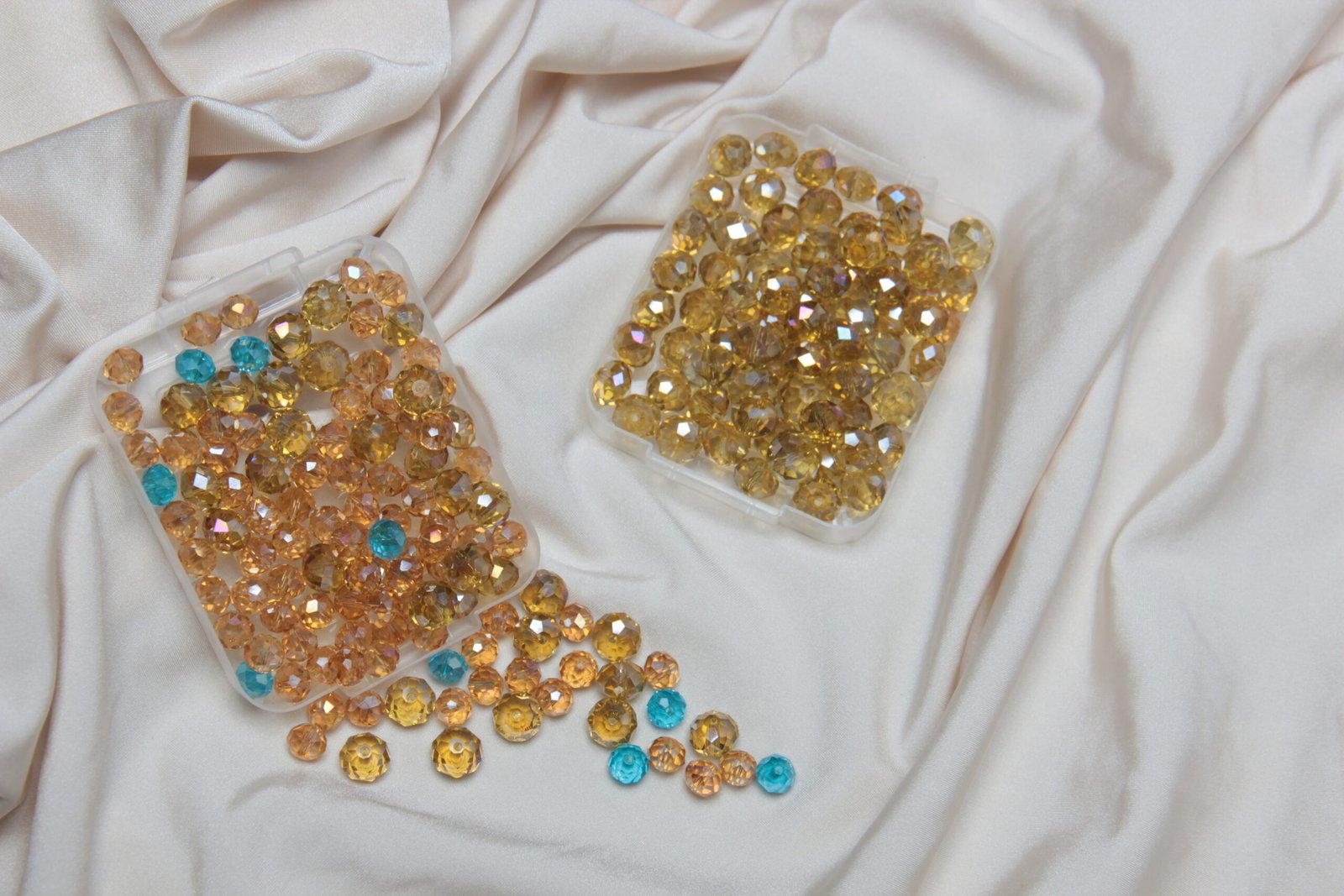 Cristal de murano e Hilo Nylon